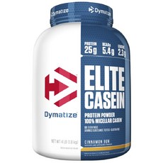 Dymatize 酪蛋白乳清蛋白粉, 肉桂麵包, 1入, 1.8 公斤