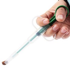 애완동물 간편 약먹이기 필건 물약 알약 투약기 강아지알약투약기 강아지약먹이기, 그린1P