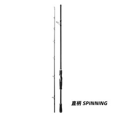 碳素大物路亞竿 海鱸竿 翹嘴海竿 XXH 直柄槍柄遠投拋竿 鐵板竿 軟絲竿 岸拋竿 萬用船釣海釣溪釣磯釣, 直柄【超硬XXH】,2.1m