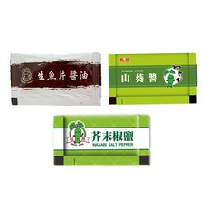 松井醬包 芥末椒鹽 山葵醬 生魚片沾醬, 1個, 山葵醬 5g