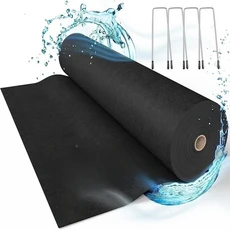 쿠쿠스토어 10개의 조경 스테이플 내구성 및 견고한 잡초 제거 기능을 갖춘 정원 장벽 직물, 01 100x1000cm, 01 100x1000cm