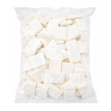 마시멜로우 빅 사각 멜로 대용량 화이트 머쉬멜로우 벌크, 3개, 1kg
