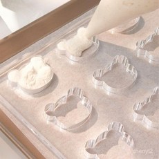 곰돌이 모양 다쿠아즈 틀 16구 귀여운 동물 디저트 아크릴 몰드 1cm