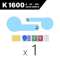 액정 보호 필름 오토바이 계기판 스크래치 클러스터 화면 대시보드 BMW K1600B K 1600 GA K1600GT K1600GTL 2021, quantity- 1, 1) quantity 1