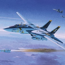 아카데미과학 1:144 미해군 F-14A VF-84 졸리로저스 전투기 12626, 1개