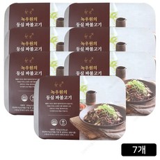 [홈쇼핑] 녹우원 등심 파불고기, 7개, 300g