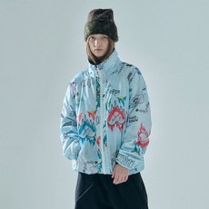 25 산그리메 인슐레이션 자켓 다이스 플레임