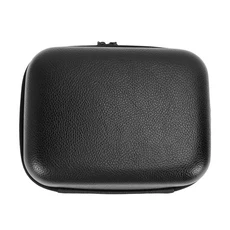 낚시 릴 가방 방수 충격 방지 보관 회전식 캡이 있는 PU 가죽 커버 이중 지퍼로 스피닝 베이트카를 보호합, 01 M