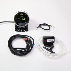 DEFI A2汽車改裝OBD2賽車三連錶 水溫油溫油壓轉速電壓渦輪錶 汽車改裝儀錶 數字顯示改裝儀錶 賽車儀錶, 1個, 渦輪