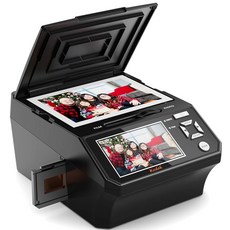 대형 5인치 LCD 화면 필름 및 슬라이드 디지타이저가 장착된 KEDOK 사진 네임카드 네거티브 스캐너 - 35mm 110 필름/사진(3R 4R 5R)/네임카드를 22M