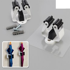 배들 다용도 대걸레 거치대 행거고정, 부착형