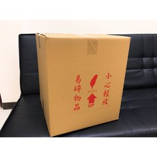 阿峻紙箱 加厚搬家收納包裝紙箱, 1個, 15個
