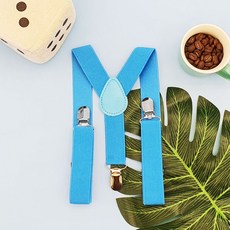 멜빵 어린이 파랑색 아이들 용품 파랑색 아동복 유아 옷