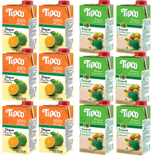 팁코주스 브로콜리 + 쇼군오렌지, 12개, 500ml