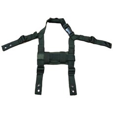 《K.T.T.》 HL 超舒適耐用MICH盔帶（符合國軍公發頭盔）, 軍綠色, 1個