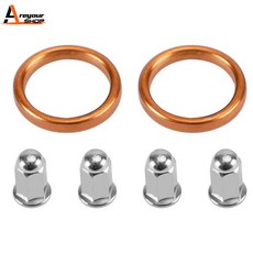 [호환] 혼다 SL175K CB250 나이트호크 XR400R NX650 XR650L 오토바이 액세서리 용 Areyourshop 배기 가스켓