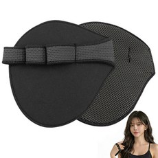 조팡 철봉 그립 풀업 손바닥 보호대 헬스 장갑, 블랙, 1세트