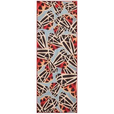 Manduka 限量款環保瑜珈舖巾 Yogitoes 隔絕公用墊 專利止滑顆粒 吸汗衛生 可機洗 長173cm寬61cm, Flutter, 1個