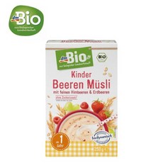 독일 dm Bio 뮤즐리 키즈 과일 250g 한살부터
