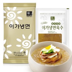 이가 냉면 + 동치미 냉면 육수 10인분 세트, 10개, 500g