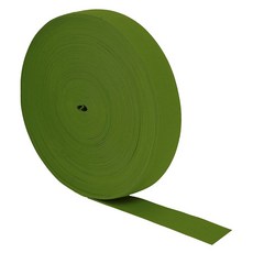 만다라 공예 바지 허리띠 재봉 및 DIY 공예를 위한 3/8인치 흰색 탄성 밴드 스풀 - 71야드 플랫 패브릭 스트랩 니트 가발용, Olive, 5/8 Inch 25 Yards, 1개