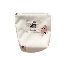 돗투돗 캐릭터나염 어린이집 방수 파우치, 돗람이
