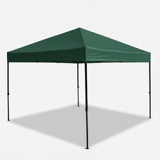 리브포어스 휴대용 접이식 캠핑천막 트렁크 수납가능 3mX3m, 그린- 3M x 3M
