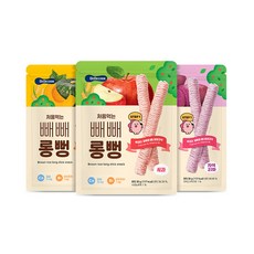 베베쿡 처음먹는 빼빼롱뻥 1봉 사과/자색고구마/단호박/청포도, 사과 1봉