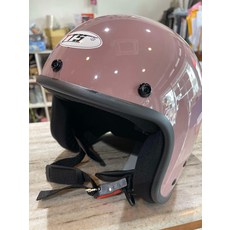 TTS 安全帽，復古輕量化設計，透氣舒適內襯，多色可選, 法國粉