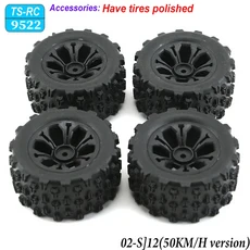 TS 9522 9522PRO 원격 제어 자동차 업그레이드 부품: 디퍼렌셜 스티어링 서보 모터 ESC 금속 키트 100%, 03 9522 02 WJ10(50KM)