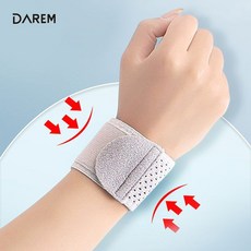 슬림 앤 라이트 손목보호대 1P / 슬림 아대 밴드+글로벌커머스랩Shop, 그레이