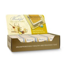Davidson's Organics 스피아민트 오렌지 향신료 100개 개별 포장 티백, Davidson's Organics, 스피아민트 오렌지