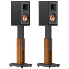 스튜디오 모니터 책장 스피커 스탠드용 높이 조절 가능한 스탠드 쌍 Klipsch ELAC JBL KEF Edifier 에디파이어 서라운드 사운드 최대 22.7kg 50파운드 2