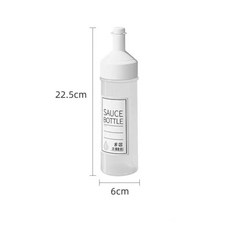 뚜껑 조미료 스퀴즈 병 주방 가제트 투명 오일 스프레이 스케일 올리브 케첩, 1개