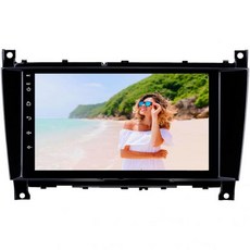 안드로이드 올인원 오토 매립 카플레이 메르세데스-벤츠 벤츠 C-클래스 W203 C230 2004-2007 카 라디오 스테레오 IPS 8인치 대시 헤드 유닛 GPS 내비게이션 R, W203(N) 2+32g