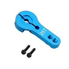 Futaba Savox Xcore HL HSP 파워 25T M3 메탈 RC 서보 암 혼 MG995 E9001 1 개, 07 파란색