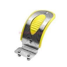 스쿠터 브레이크 액세서리 패드 어린이 3 또는 4 휠러 스키드 뒷바퀴, Yellow, 1개