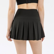 可愛少女高爾夫網球百褶裙兩件式內搭褲裙 4色 4size