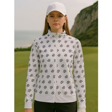 핫플 SALE 맥케이슨 여성 시그니처 씨슬 집업 자켓 화이트 MDW3TZ609WHI 963448, White/085 963448