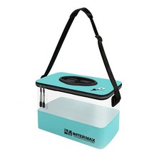 바다 민물 루어 낚시 접이식 투명 밑밥통 EVA 원터치 살림통 해루질 조과 삐꾸통