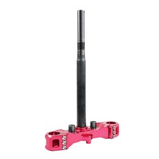 NCY CNC輕量化三角台 六代勁戰 FORCE 2.0 BWS125 鋁合金, 紅色, 1個