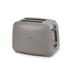 오르테 FULL 스텐 토스트기 7단계 굽기조절 가정용 빵굽는 기계, 샌드그레이
