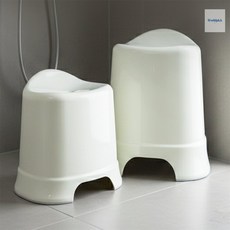 복단지 논슬립 물구멍 사우나 목욕의자 화이트 샤워용의자, 대