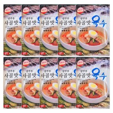 [팔도맛쟁이] 농민식품 사골맛 냉면육수, 350g, 10개