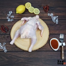 국내산 염지닭 백세미 옛날통닭 삼계탕 60호 핫염지 개복, 1개, 600g