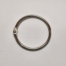 카드링 오링 10개 실버색상 40mm, 40mm 10개