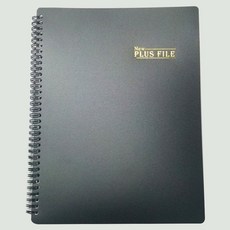 60매 60P 스프링 악보화일 음악화일 성가대 합창단 악보화일 뉴플러스 흑색 A4 악보파일, 1개