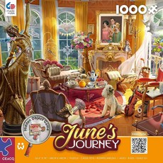 Ceaco - June's Journey - Estate Parlor - 1000피스 직소 퍼즐, Ceaco - June's Journey Estate