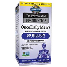 Garden of Life Dr. Formulated男性專用益生菌素食膠囊, 30顆, 1罐