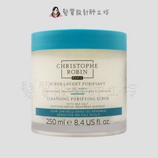 Christophe Robin, 1個, 海鹽舒緩頭皮潔淨霜250ml